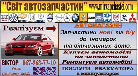 RENAULT: 9,19,21,Laguna,Kangoo,Trafic,Megane,Espace; SKODA: Octavia, Fabia;